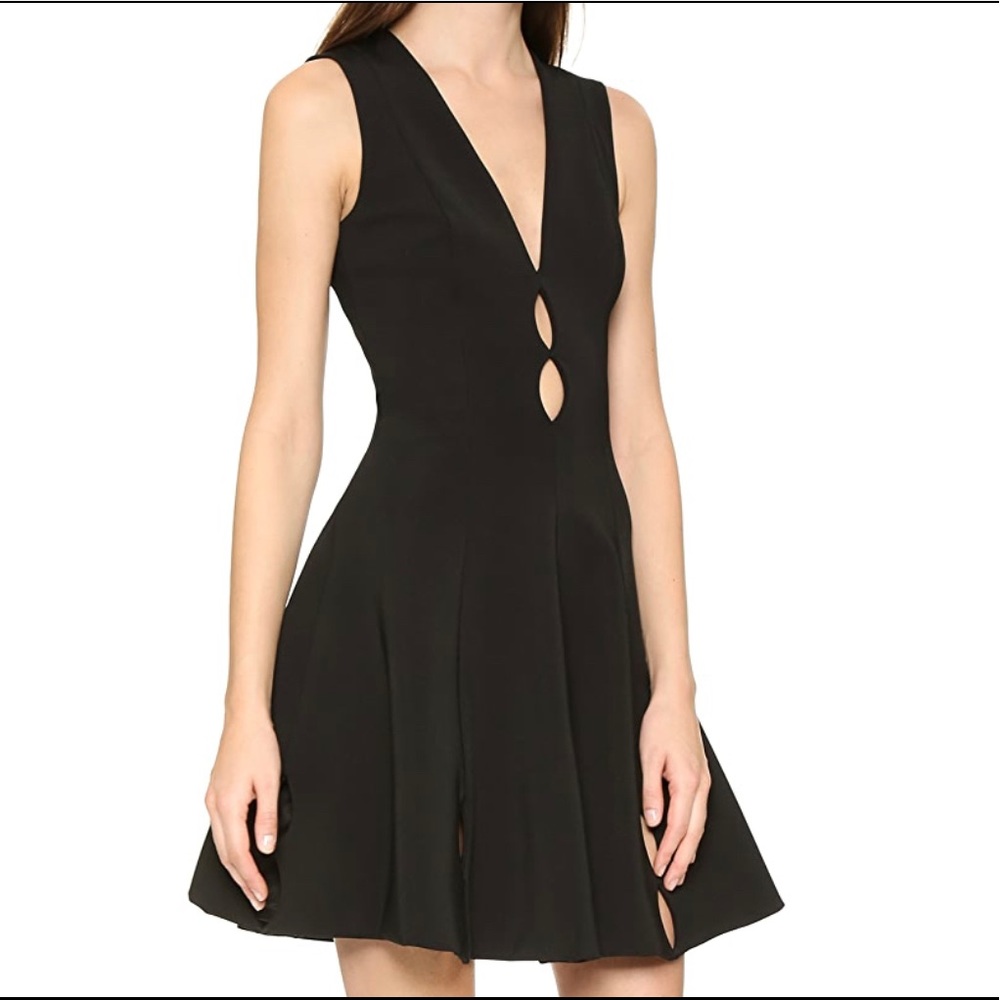 Cushnie et Ochs Power Viscose Runway Dress.